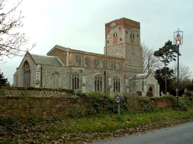 St. Mary's church, Erwarton, Suffolk
