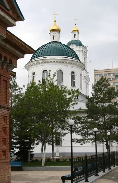 Saint Nicholas Orthodox cathedral in Orenburg
