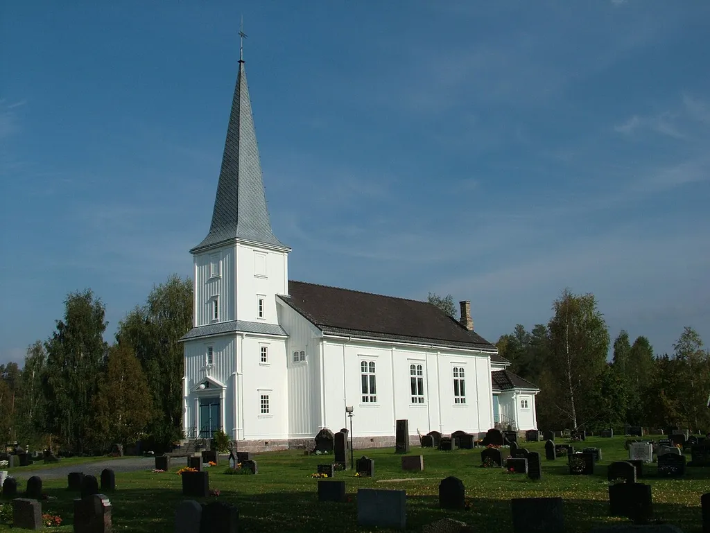 Åsnes Finnskog kirke. Norway