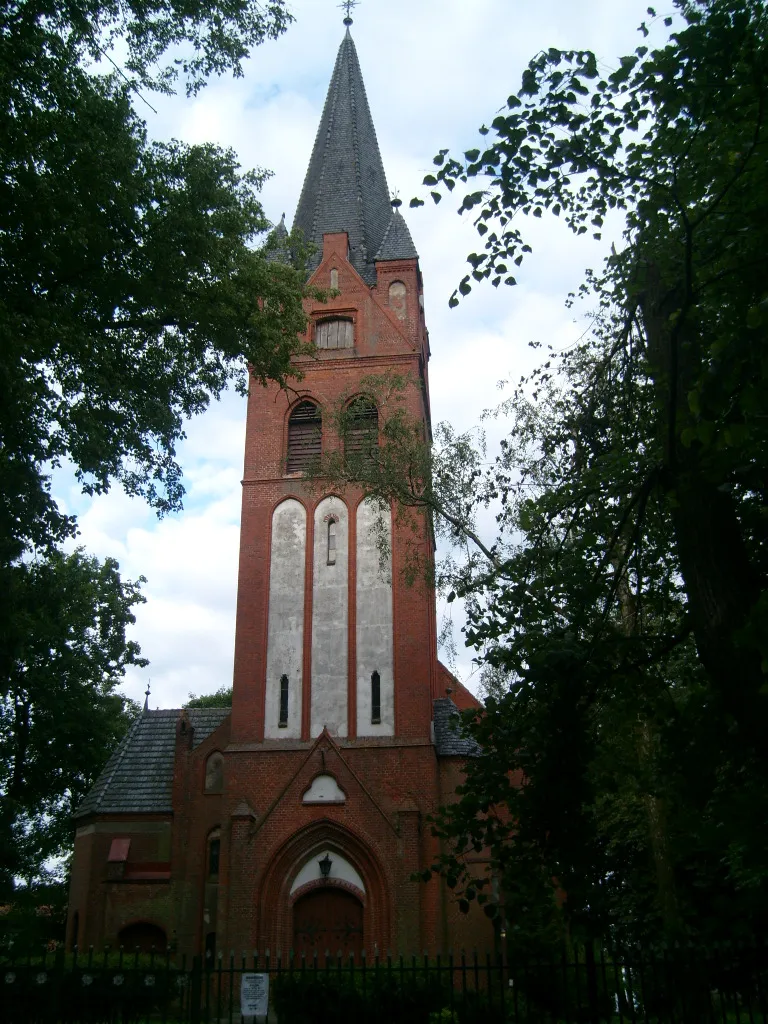 The church in Konojady, Poland