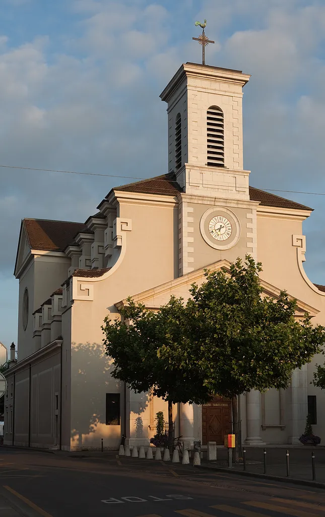 L'église Sainte-Croix à Carouge
