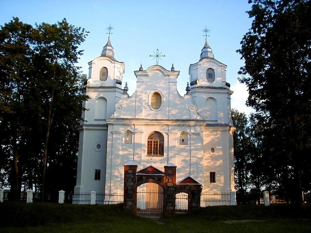 Auleja Mary Magdalene Roman Catholic Church, built in 1709