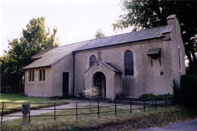 St Stephen's church, Shefford Woodlands, Berkshire. This had been a Methodist chapel, then was disused, and then in 1911 was consecrated as a Church of England church in the parish of St Mary, Great Shefford