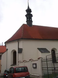 Hospital with church of Holy Cross