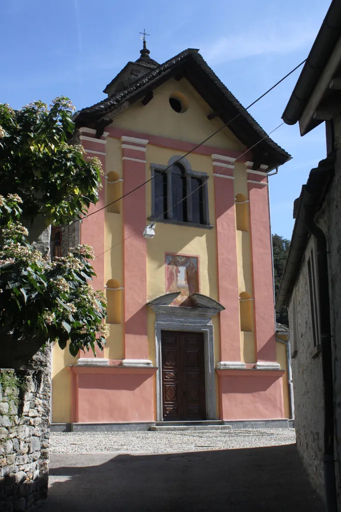 SS. Giacomo e Filippo church in Gordevio.