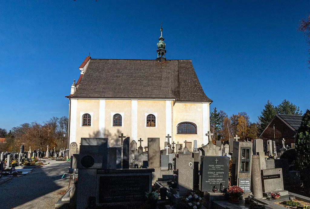 Telč kostel sv. Anny