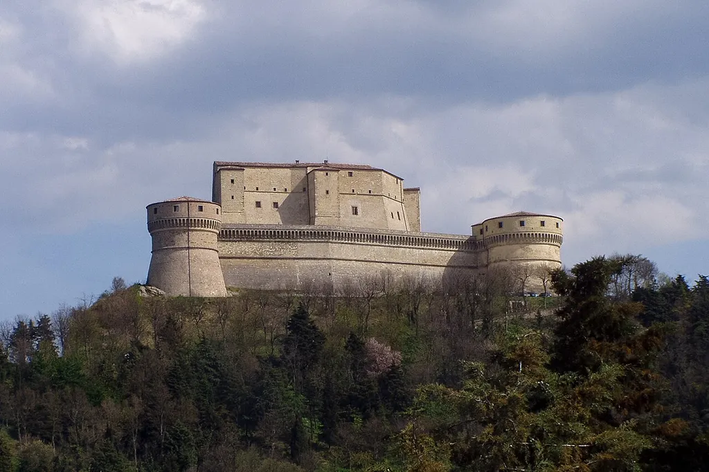 La rocca di San Leo. Foto personale. Aprile 2006