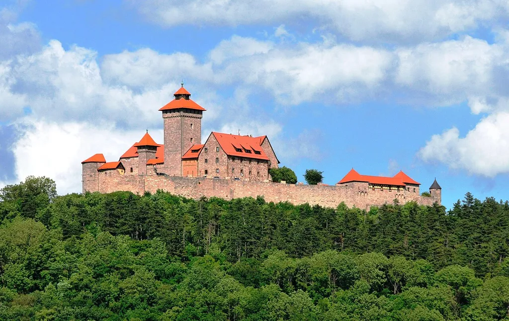 Wachsenburg aus Südwest