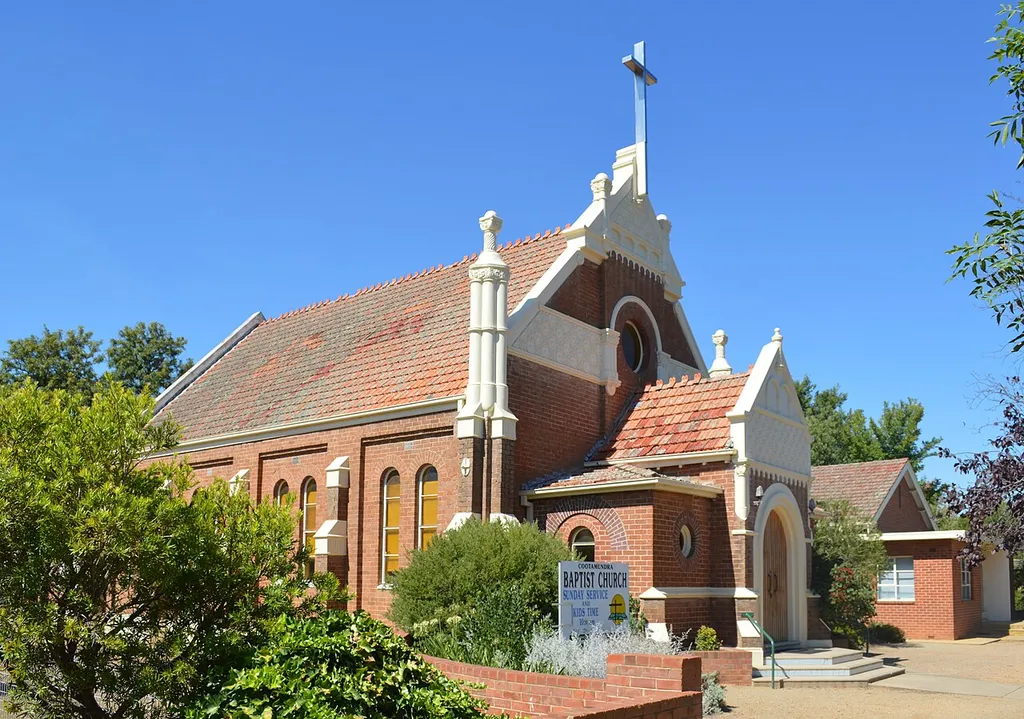 Baptist church at Cootamundra, New South Wales