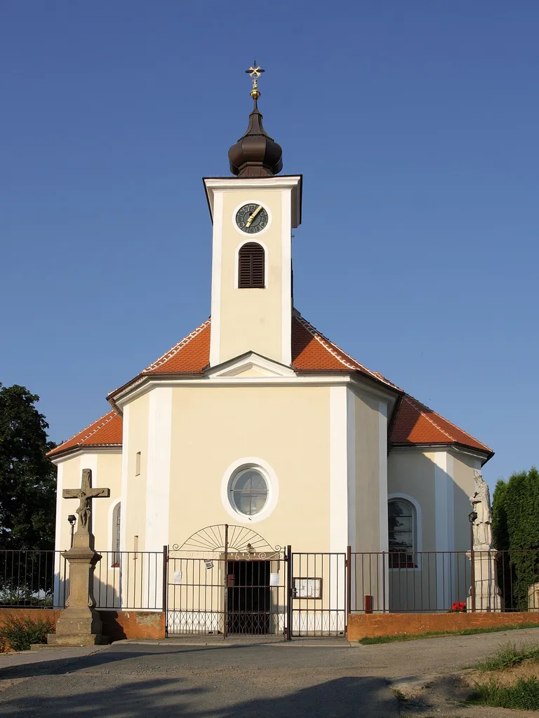 Syrovice - Kostel svatého Augustina.