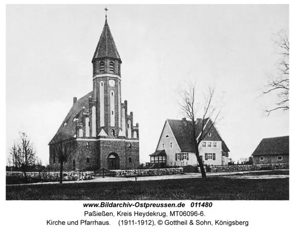 Lutheran church, Pašyšiai, Šilutė district, Lithuania
