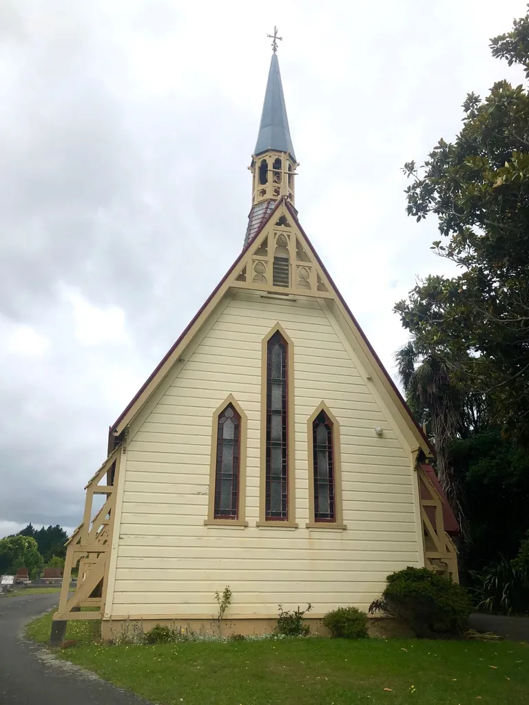 St Albans church in Pauatahanui, New Zealand. A Category 2 historic building.