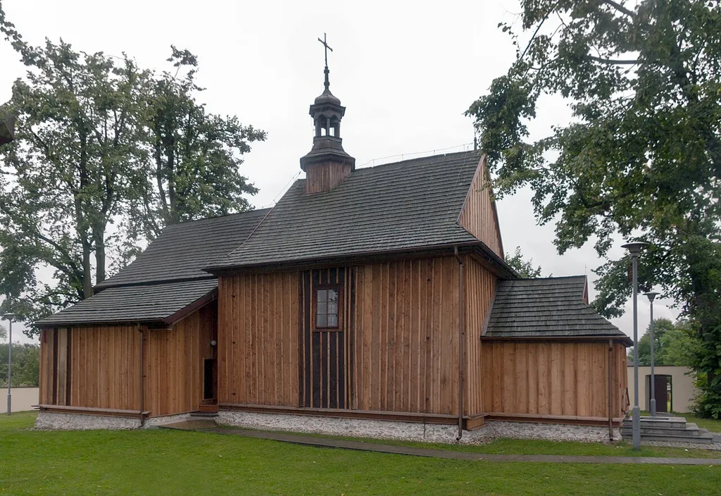 Church of St. Giles in Zrębice, Poland