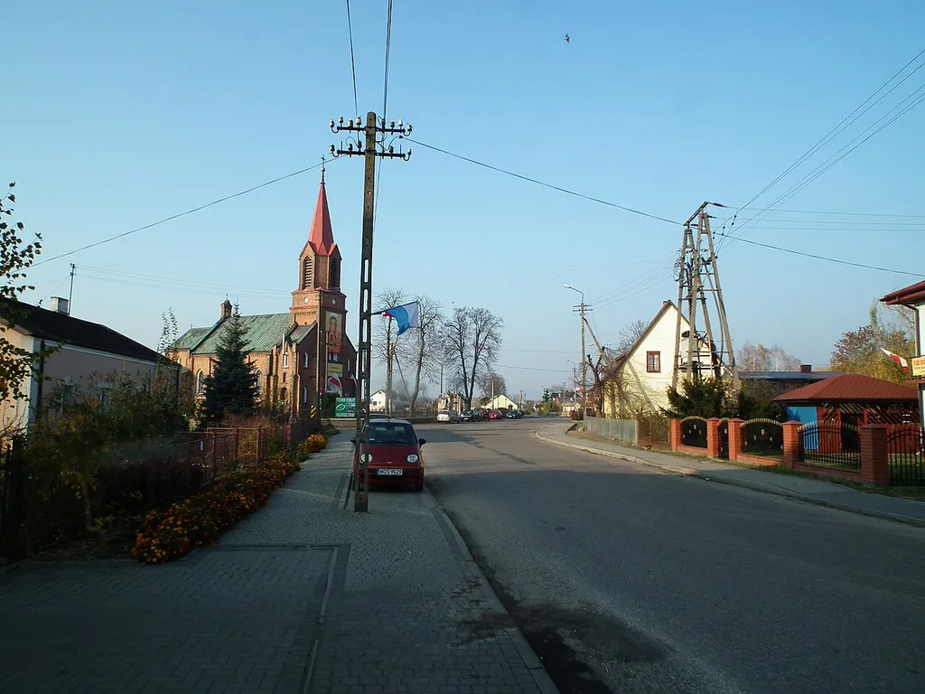 Wieś Pacyna.