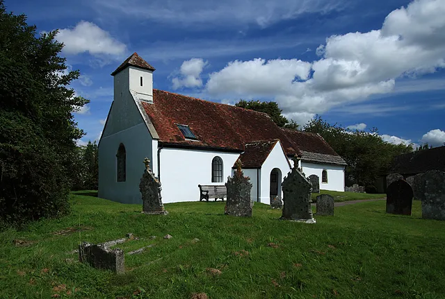 All Saints Church - Chalbury There is little remaining that betrays its C13 origins, what survives is a largely C18 church with its original box pews, and three-decker pulpit. It typifies a church of the post reformation period.