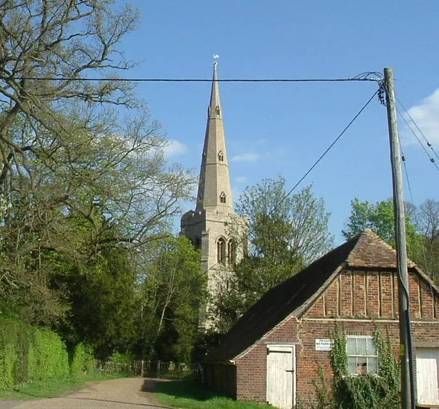 Colmworth church, near to Colmworth, Bedfordshire, Great Britain.