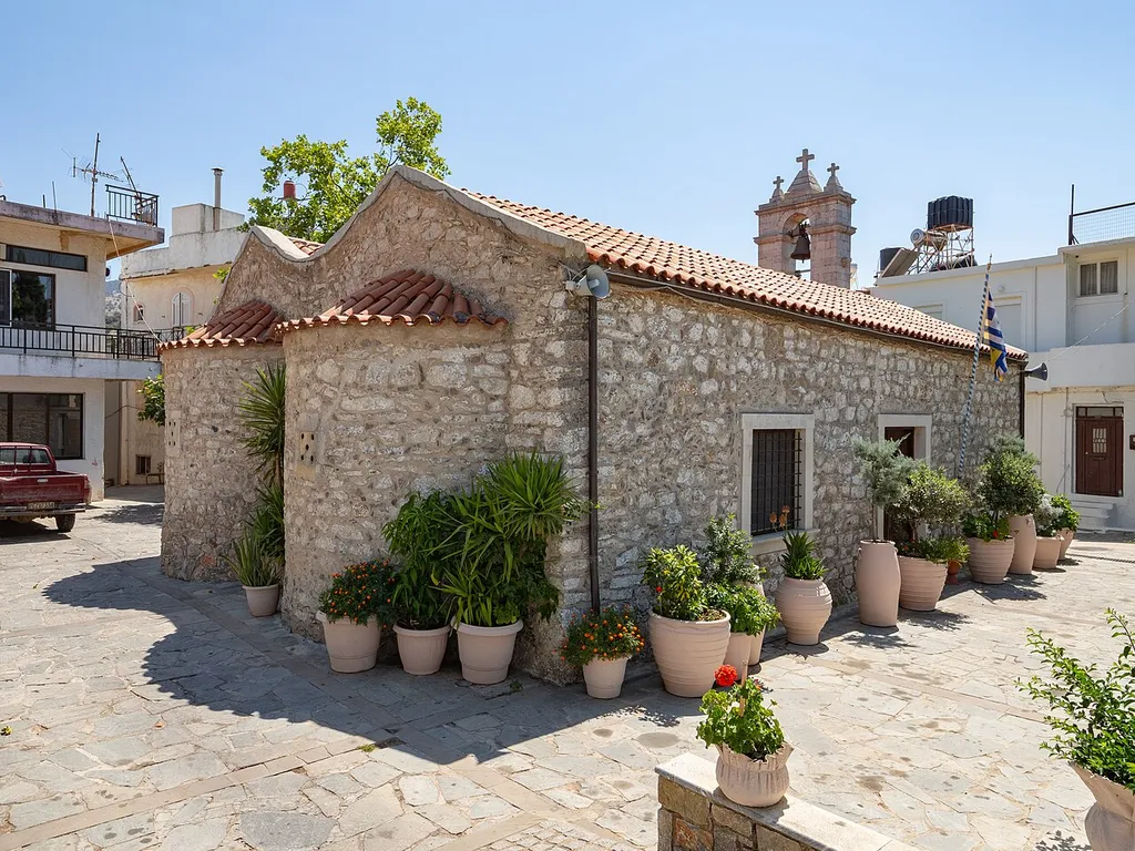 The church of Timios Prodromos in Anogeia, Crete.