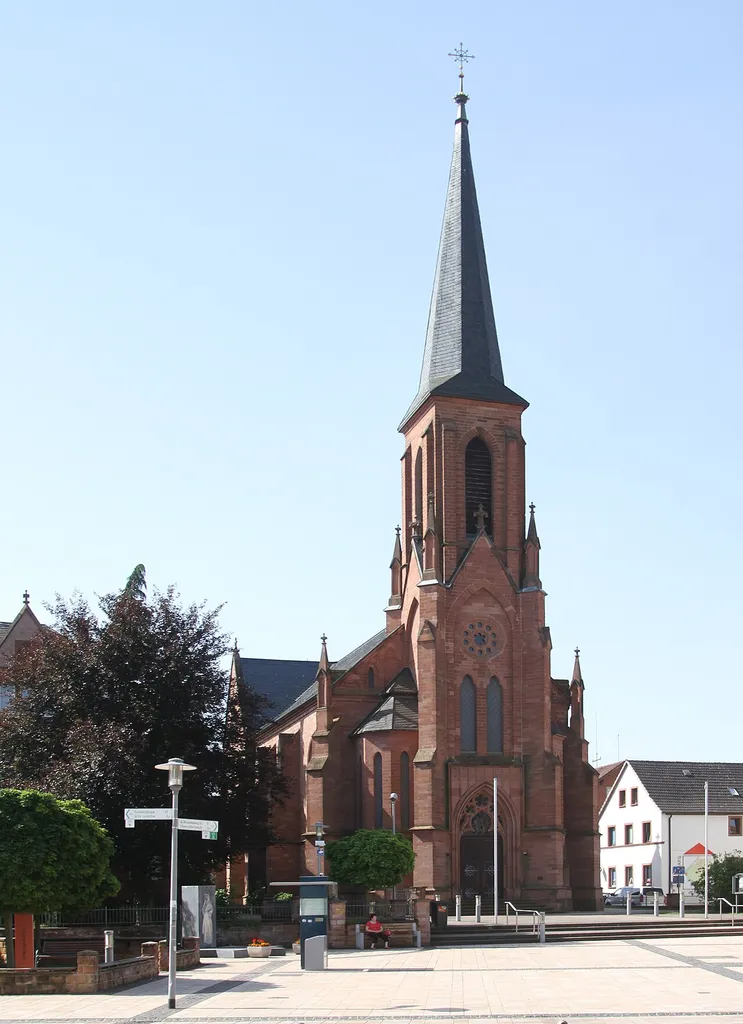 Church of Saint Martin in Bad Bergzabern.