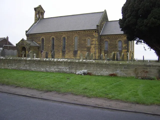 St Bartholomew's parish church, Cresswell, Northumberland, seen from the southeast