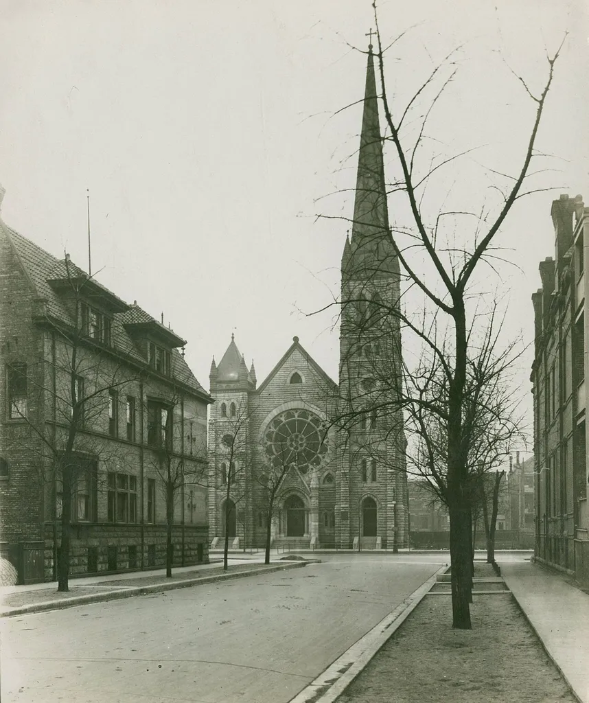 " Emanual Evan. Luth., Ashland and Edgemont Ave. (near 12th)"--Photograph verso.