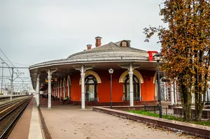 Tver railway station old building