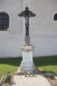 Wayside cross near Church of Saint Luke