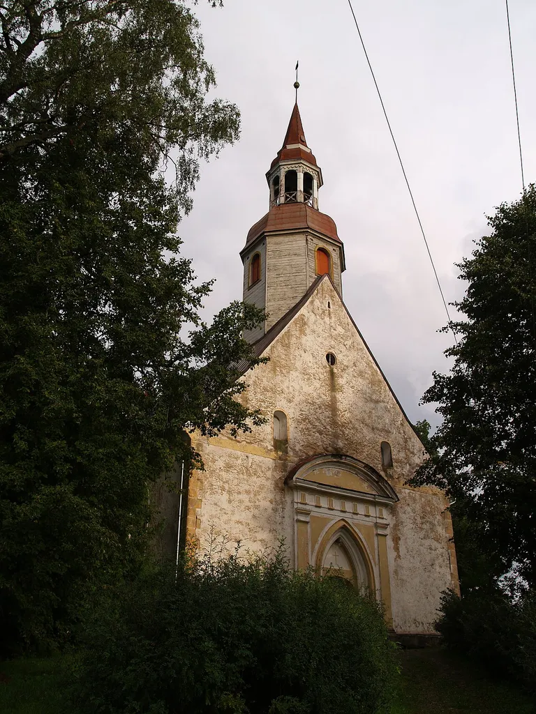Sangaste church in Valga County, Estonia.