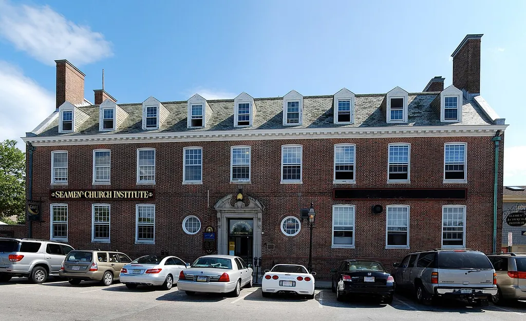 Seamen's Church Institute of Newport in Newport, Rhode Island, United States, which was built in 1929 and added to the National Register of Historic Places in 1983