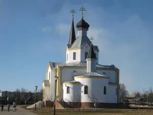 Exaltation of the Holy Cross Orthodox church in Kasciukovičy