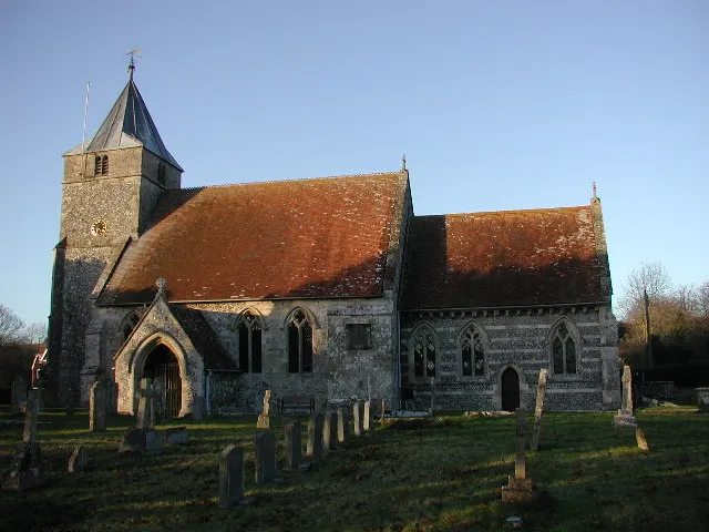 STEEPLE LANGFORD, Wiltshire. The church of All Saints
