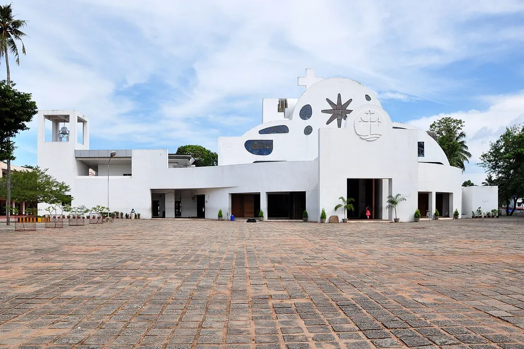 Parumala Church in Parumala, Kerala, India.