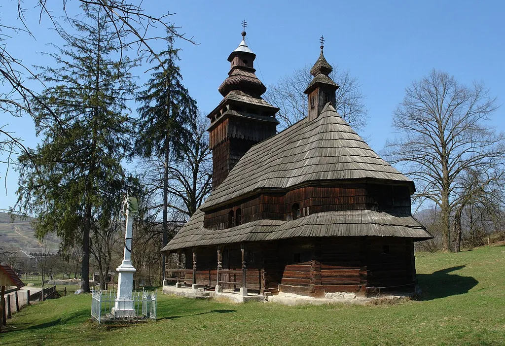 Wooden church in Chornogolova