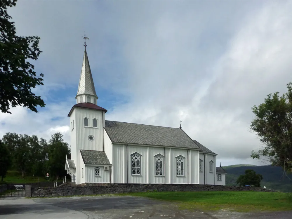 Straumsnes kirke fra 1864
