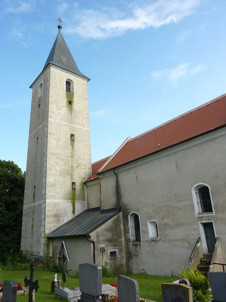 Filialkirche hl. Johannes der Täufer, Maigen, Meiseldorf, Niederösterreich This media shows the protected monument with ObjektID 54873 in Austria. (Commons, de, Wikidata)