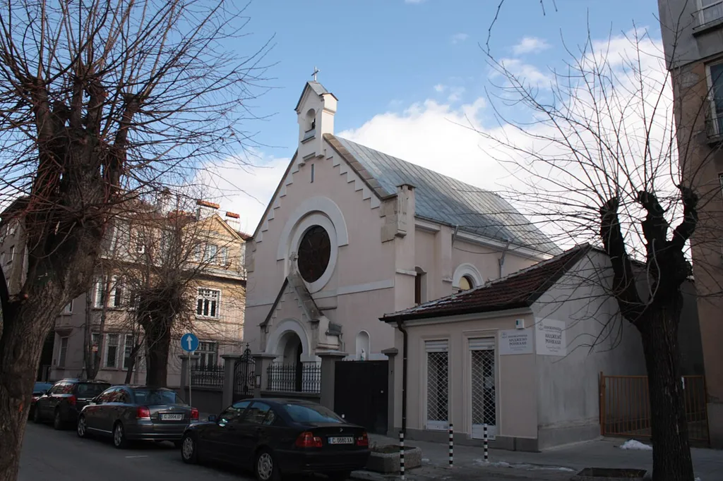Francis of Assisi catholic church in 7 Asen Zlatarov Str. Sofia, Bulgaria