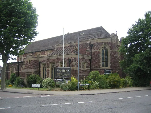 St Barbara's parish church, Earlsdon, Coventry, seen from the southeast