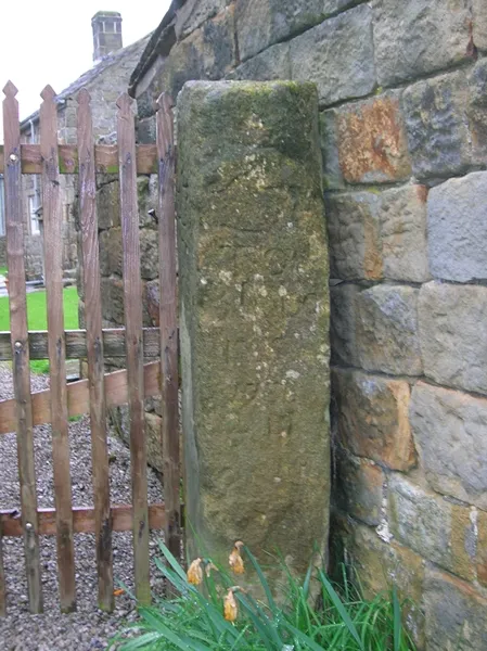 Old Milestone by Church Lane, Weston Parish, Harrogate