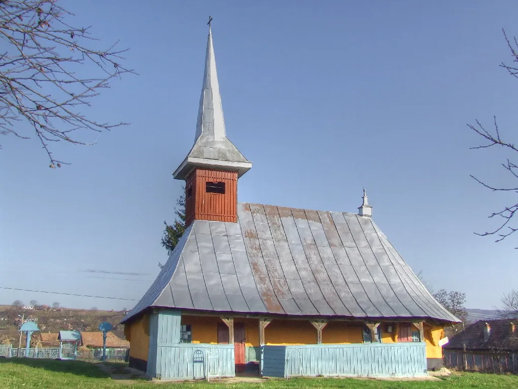 Biserica de lemn din Berchieş, judeţul Cluj.