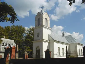 Invention of the Holy Cross church in Jaunborne