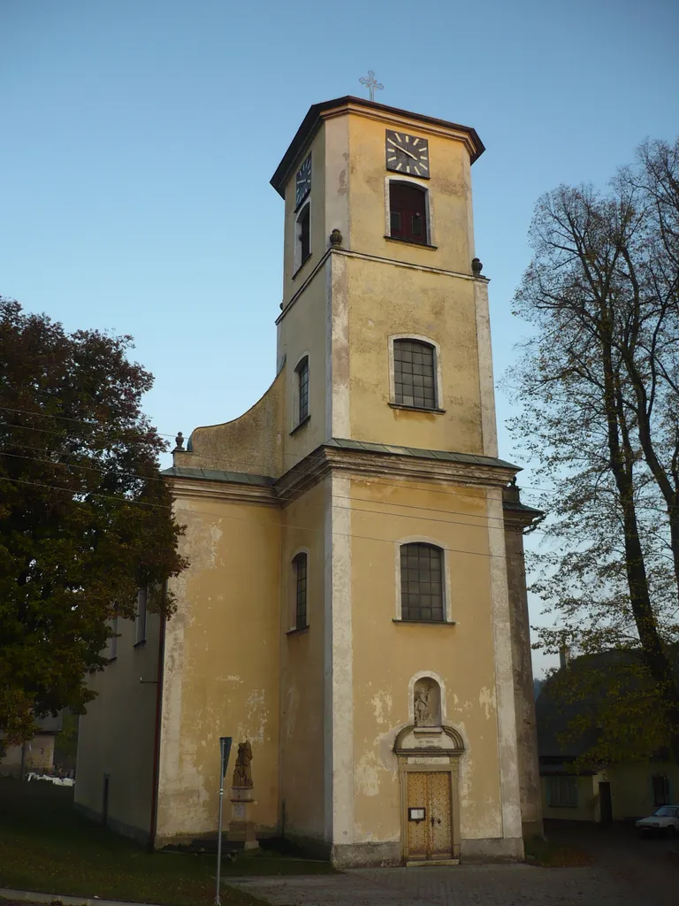 Mladkov - Church, Orlicke mountains, The Czech Republic
