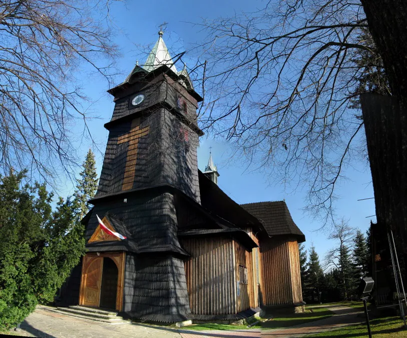 Church in Ząb, Poland
