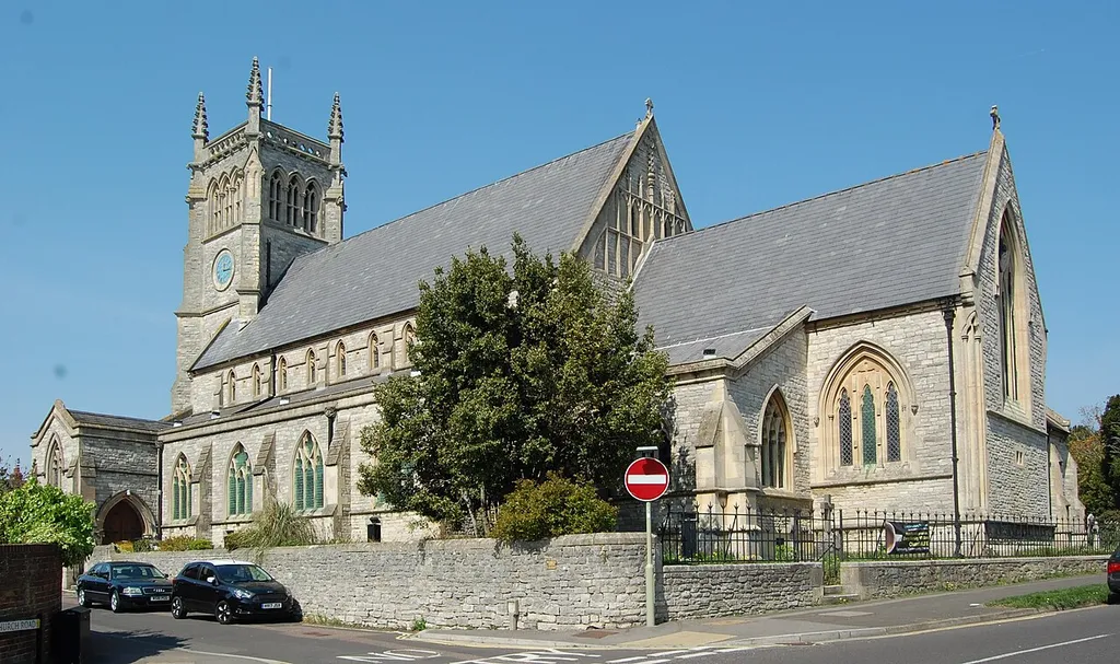 St Mary's Church, Rowner Lane, Rowner, Borough of Gosport, Hampshire. The mother church of the Gosport peninsula, significantly restored in the 19th century.