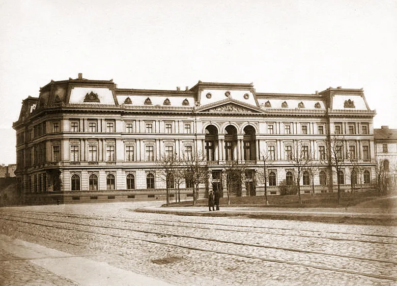 Pałac Kronenberga krótko po ukończeniu budowy