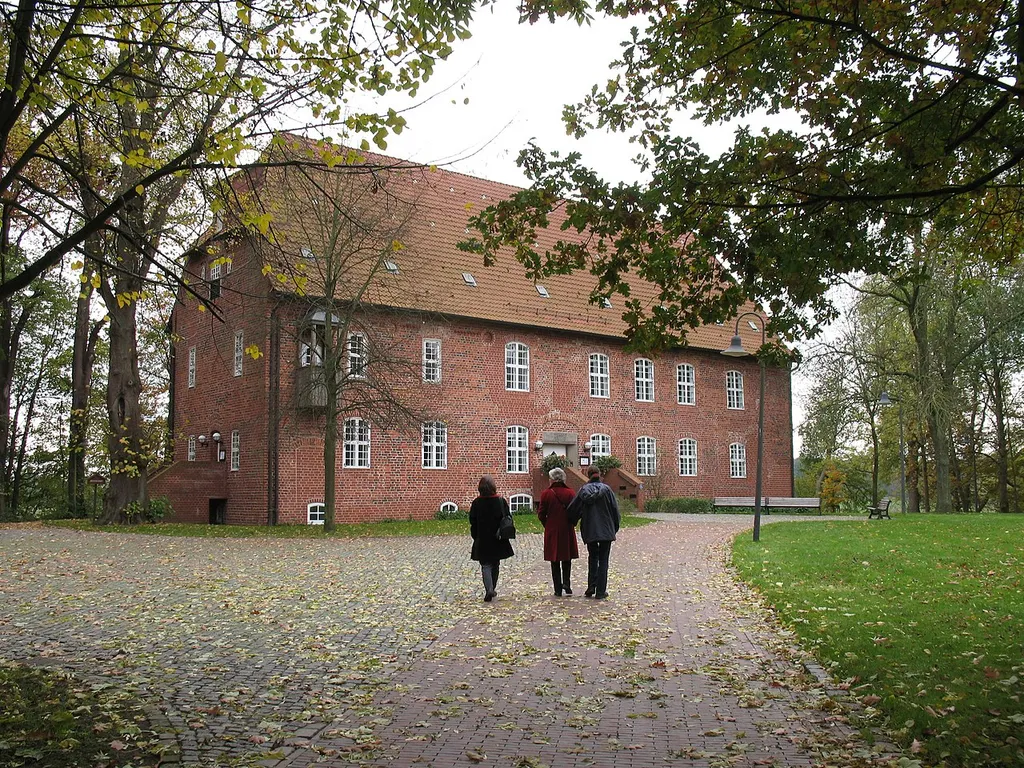 view of Hagen, a castle in northwestern Germany, Cuxhaven