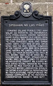 Church of Las Piñas historical marker