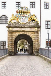portal of Hartenfels Castle Torgau