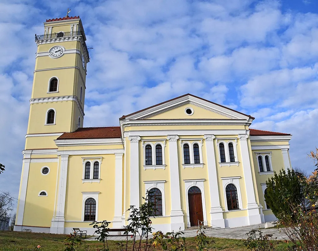 Reformed church in Kunmadaras, Jász-Nagykun-Szolnok, Hungary