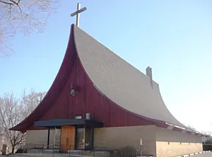 Edward D. Dart custom designed church.