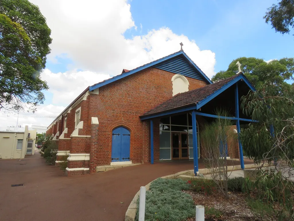The heritage listed Anglican Church of the Ascension, Midland, Western Australia