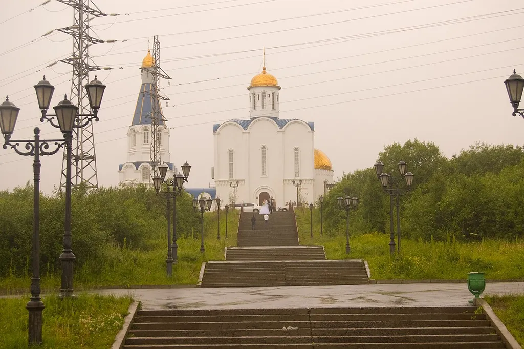Мурманск. Церковь Спаса Нерукотворного Образа ("Спас на водах")
